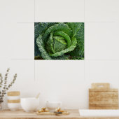 Verse organische kool poster (Keuken)