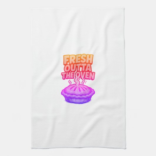 Verse Outta de Oven Keuken Handdoek (Verticaal)