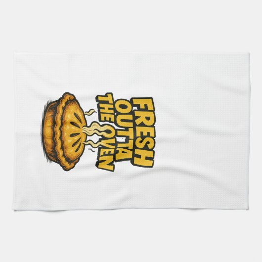 Verse Outta De Oven Keuken Handdoek (Horizontaal)