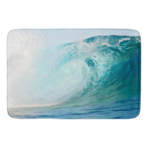 Verse Pacifische oceaanblauwe golven breken