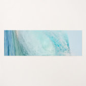 Verse Pacifische oceaanblauwe golven breken Yogamat (Voorkant (horizontaal))