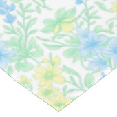 Verse Pastel Bloempatroon Tafelkleed (Gekanteld)