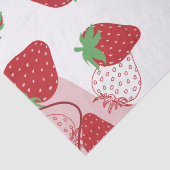 Verse Patronen van Aardbeien Tissuepapier (Detail)