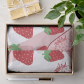 Verse Patronen van Aardbeien Tissuepapier (Geschenk)