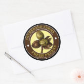  Verse Pecans Label Sjabloon (Envelop)