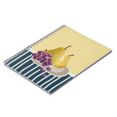 "Verse peer" | Stilleven kunstwerk Notitieboek (Linkerzijde)