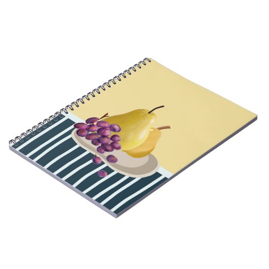 "Verse peer" | Stilleven kunstwerk Notitieboek (Linkerzijde)