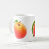 Verse perziken koffiemok (Voorkant links)
