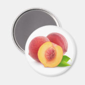 Verse perziken magneet (Voorkant / Achterkant)