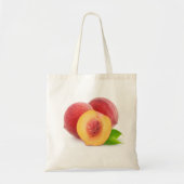 Verse perziken tote bag (Voorkant)