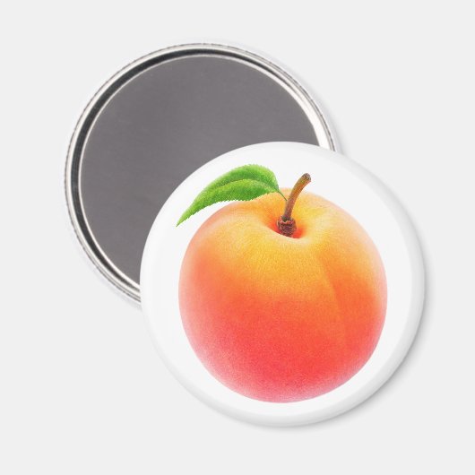 Verse perzikspek magneet (Voorkant / Achterkant)