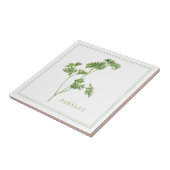 VERSE PETERSELIE 4.25x4.25 Keramische Tegel (+teks Tegeltje (Zijkant)