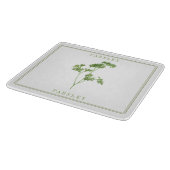 VERSE PETERSELIE 6x7 glazen snijplank (Hoek)