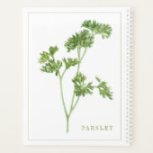 VERSE PETERSELIE 8.5x11 Planner / Kalender (Achterkant)