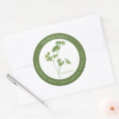 VERSE PETERSelie Grote Ronde Envelope Seals - Groe Sticker (Envelop)
