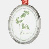 VERSE PETERSELIE Premium Ronde Ornament (Links)