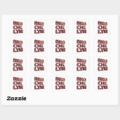 Verse Pink BROOKLYN Sticker Ontwerp (Vel)