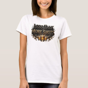 Verse Pink MINDER PRATEN MEER SCHOTEN Slogan T-shi T-shirt