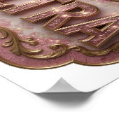 Verse Pink ULTRA Citaat Design Poster (Hoek)