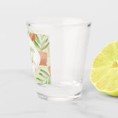 Verse Planten in keramische potten Waterverf Shot Glas (Rechts)