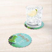 Verse Planten in  tuin Kartonnen Onderzetters (Insitu)