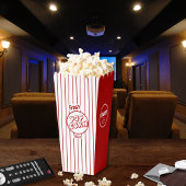 Verse Popcorn Custom Name Home Theatre Box Bedankdoosjes