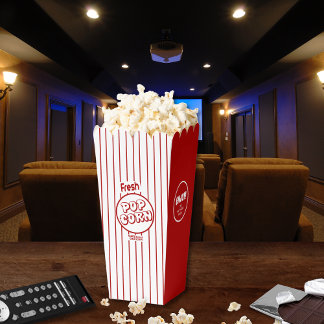 Verse Popcorn Custom Name Home Theatre Box Bedankdoosjes