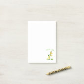 Verse Post-it-briefjes met citroenlimonade Post-it® Notes (Op bureau)