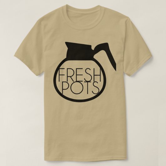 Verse potten t-shirt (Design voorkant)