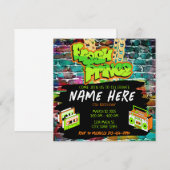 Verse Prince 90s Boombox Groene Sinaasappel Verjaa Kaart (Voorkant / Achterkant)