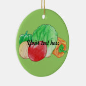 Verse produceerversiering keramisch ornament (Rechts)