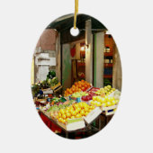 Verse producten keramisch ornament (Voorkant)