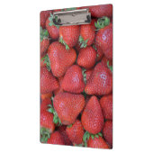 Verse rode aardbeien klembord (Links)