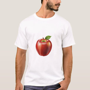 Verse rode appel t-shirt