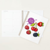Verse rode bessen en kersen planner (Display)
