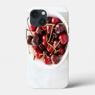 Verse rode kersen in een kom foto Case-Mate iPhone case