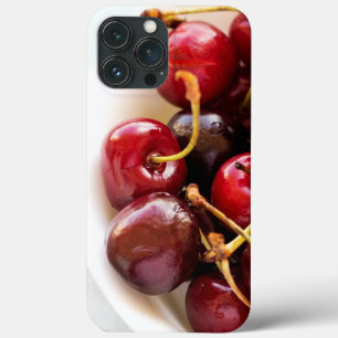 Verse rode kersen in een kom foto Case-Mate iPhone case