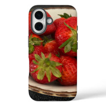 Verse rode sappige aardbeien