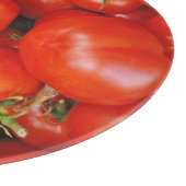 Verse rode tomaten, printplaat snijplank (Hoek)
