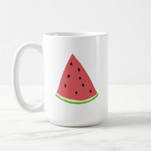 Verse Rode Watermeloen Schijf Zomer Geschenk Koffiemok
