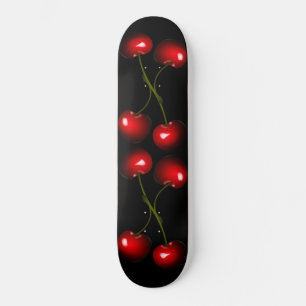Verse rode zoete Cherry Skateboard - Uw kleuren