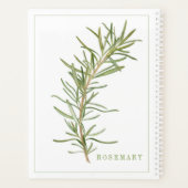 VERSE ROSEMARIJN 8.5x11 Planner / Kalender (Achterkant)