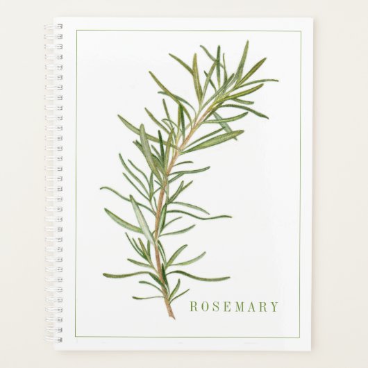 VERSE ROSEMARIJN 8.5x11 Planner / Kalender (Voorkant)