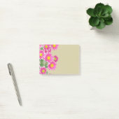 Verse Roze Daisy Bloemen Rand Post-it® Notes (Kantoor)