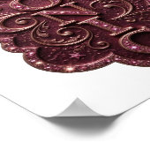 Verse roze ICONISCHE Print (Hoek)