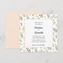 Verse roze wilde bloemen chic Botanische trouwdag