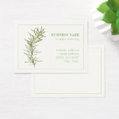 VERSE ROZEMARIJN 3.5x2.5 Visitekaartje (Bureau)