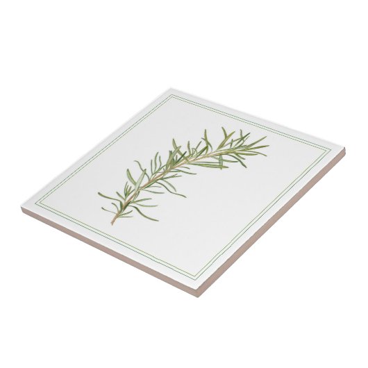 VERSE ROZEMARIJN 4.25x4.25 Keramische Tegel (-teks Tegeltje (Zijkant)