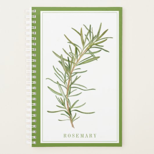 VERSE ROZEMARIJN 5.5x8.5 Planner / Groen (Voorkant)