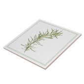 VERSE ROZEMARIJN 6x6 Keramische Tegel (-tekst) Tegeltje (Zijkant)